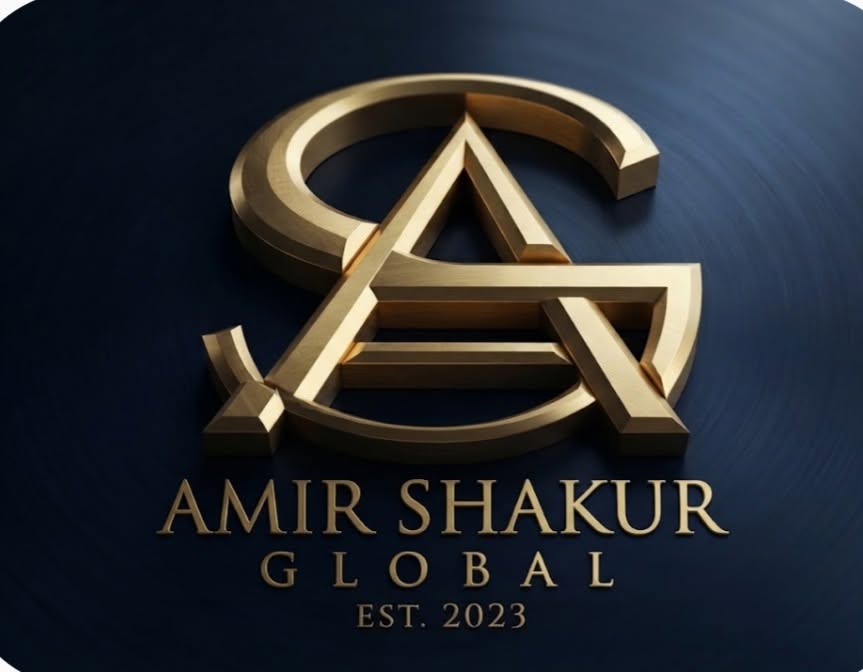 Amir X Millennium gold "Amir Shakur Global Est 2024" emblem