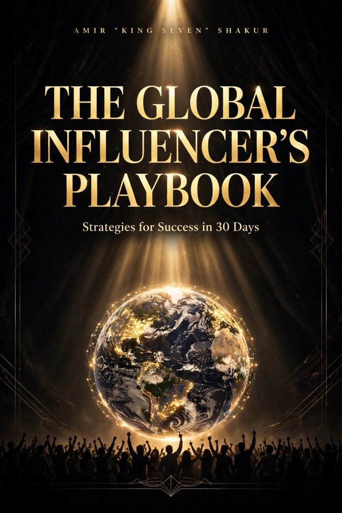 The Global Influencer's Playbook book cover